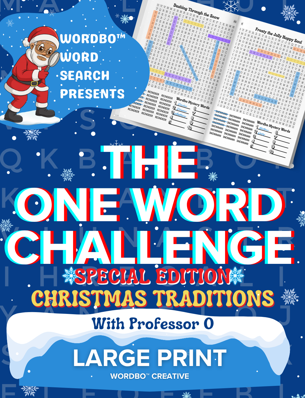 One Word Challenge Christmas Traditions cover